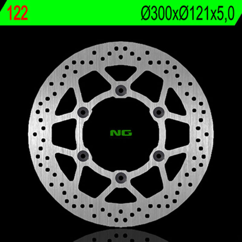 NG BRAKE DISC ROUND 122