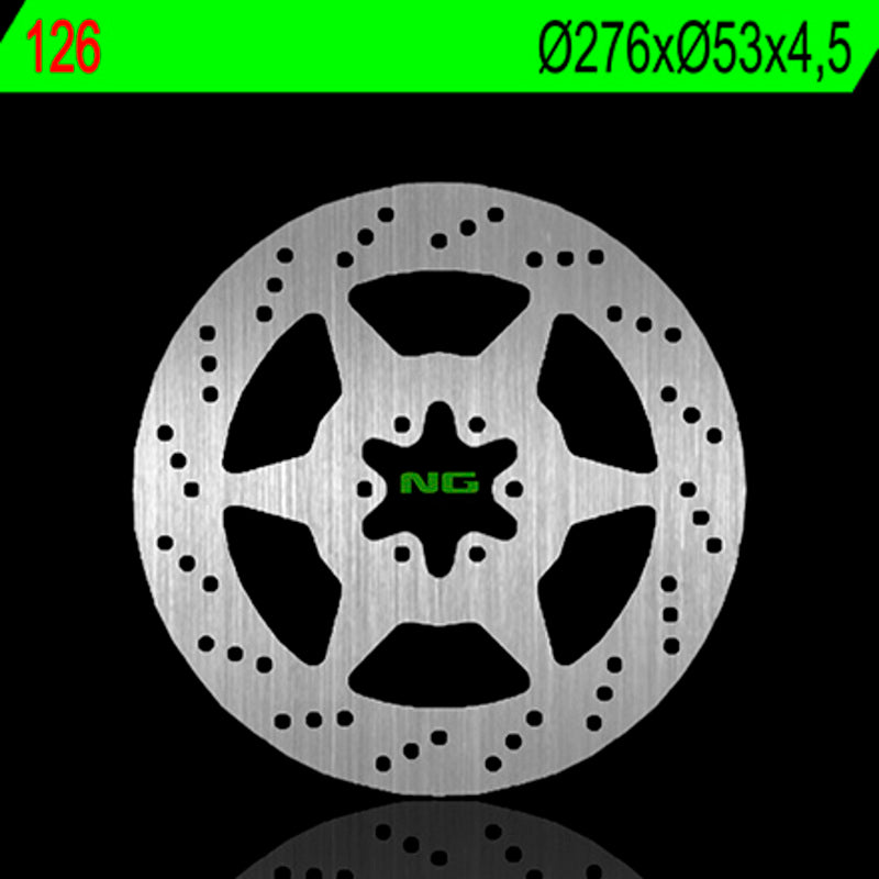 NG BRAKE DISC ROUND 126