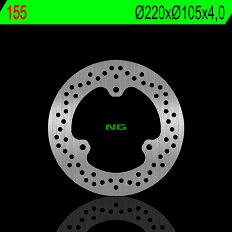 NG BRAKE DISC ROUND 155