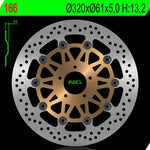 NG BRAKE DISC ROUND 166