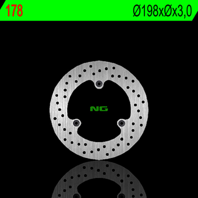 NG BRAKE DISC ROUND 178