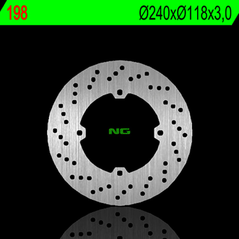 Ng brake disc round 198