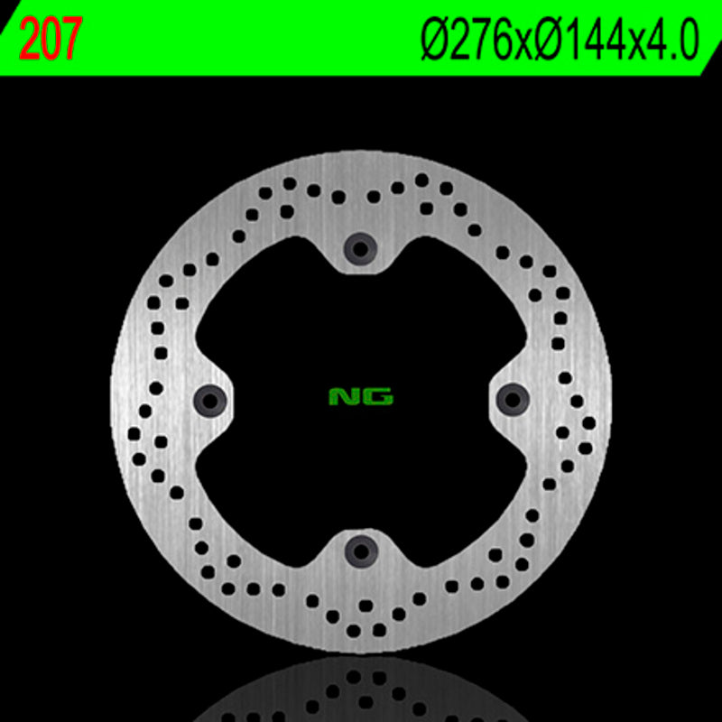 NG BRAKE DISC ROUND 207