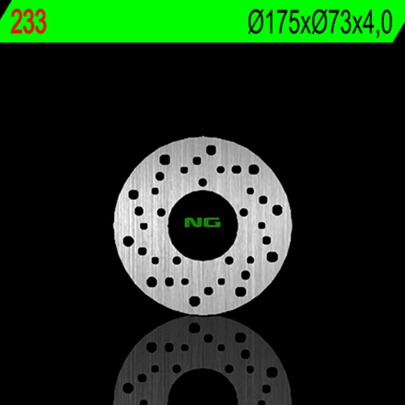 NG BRAKE DISC ROUND 233