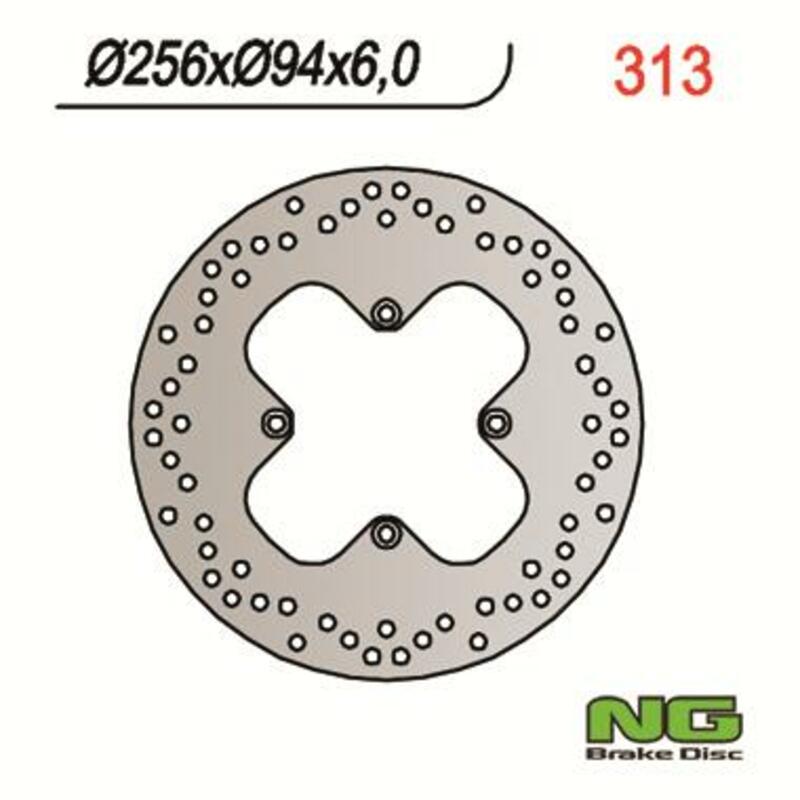 NG BRAKE DISC ROUND 313