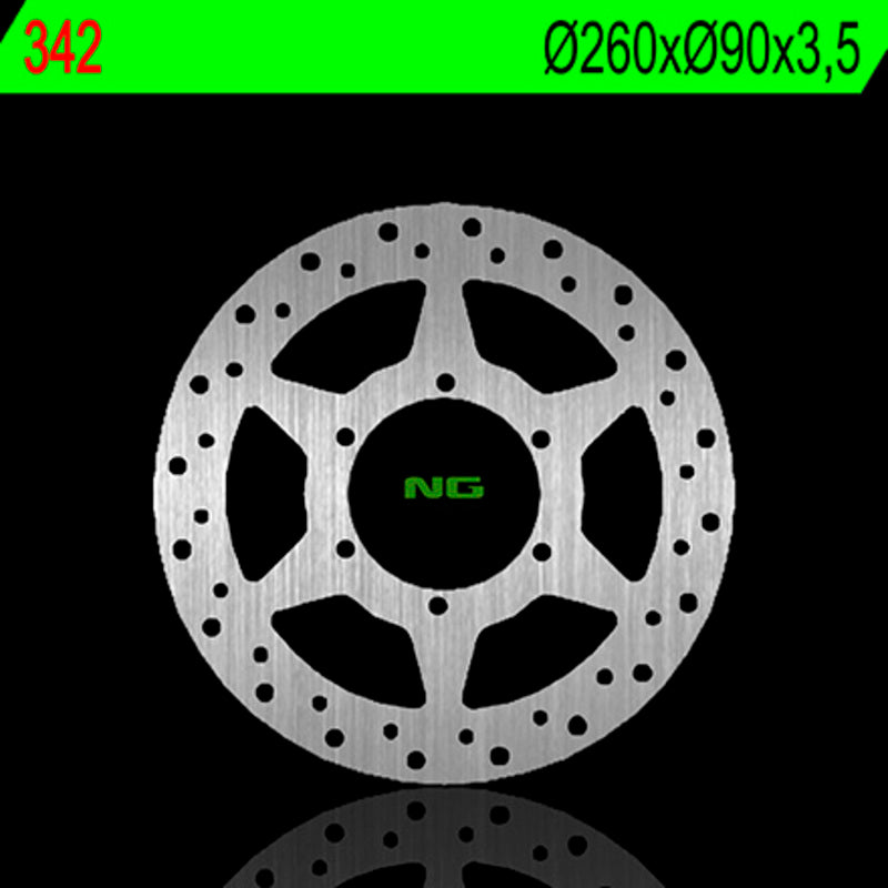 NG BRAKE DISC ROUND 342