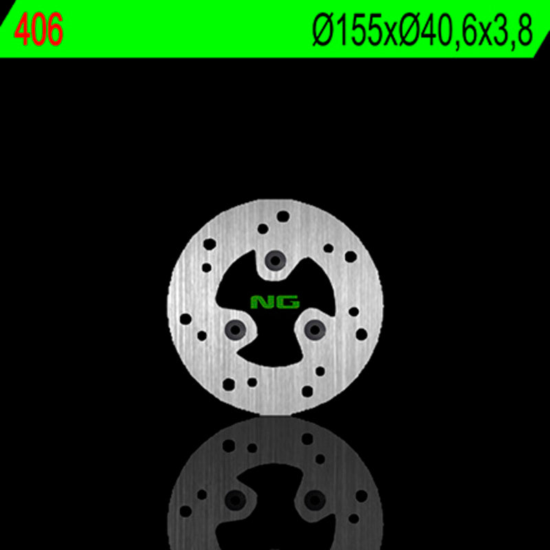 NG BRAKE DISC ROUND 406