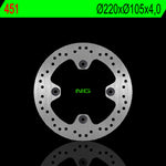 NG BRAKE DISC ROUND 451