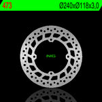 NG BRAKE DISC ROUND 473