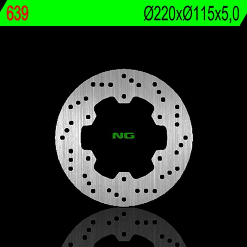 NG BRAKE DISC ROUND 639