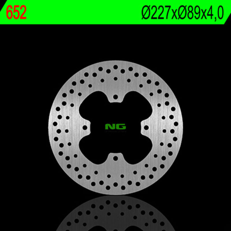 NG BRAKE DISC ROUND 652