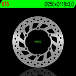 NG BRAKE DISC ROUND 675