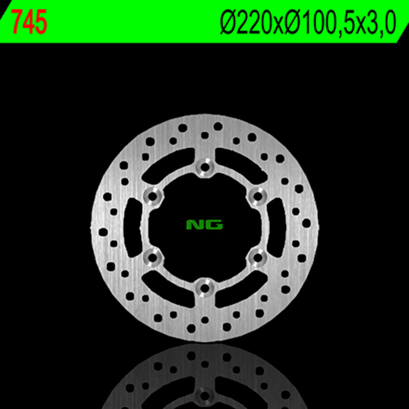 NG BRAKE DISC ROUND 745