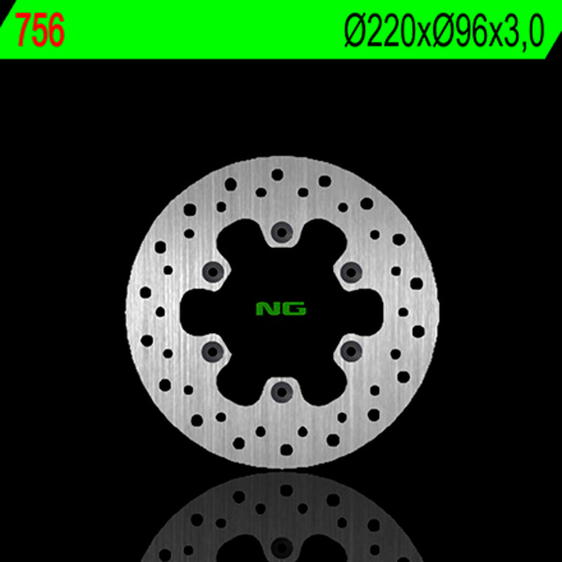 NG BRAKE DISC ROUND 756