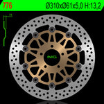 Ng brake disc round 776