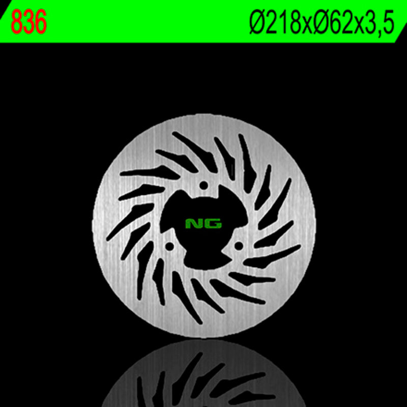 NG BRAKE DISC ROUND 836