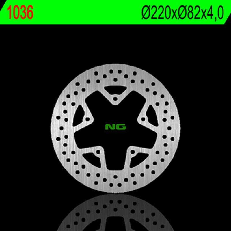 NG BRAKE DISC ROUND 1036