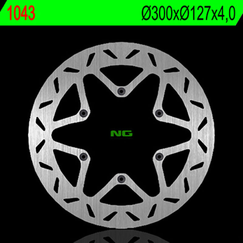 Ng brake disc round 1043