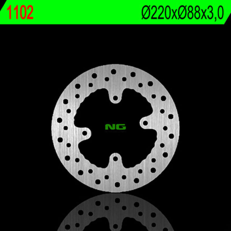 NG BRAKE DISC ROUND 1102