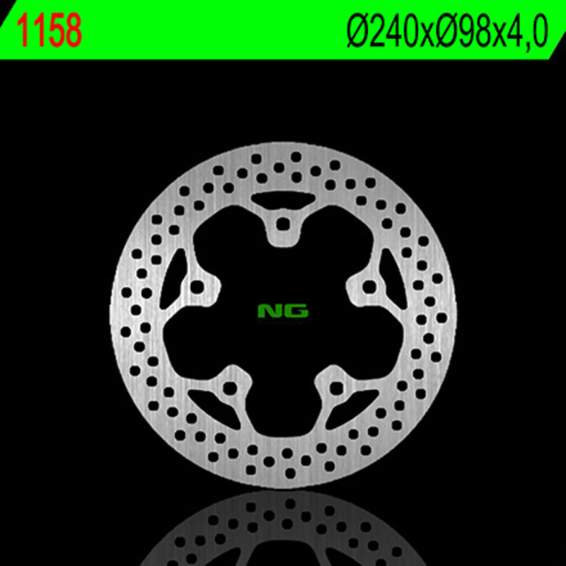 NG BRAKE DISC ROUND 1158