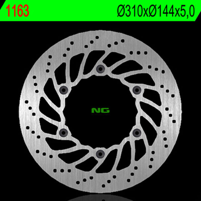 NG BRAKE DISC ROUND 1163