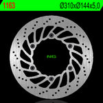 NG BRAKE DISC ROUND 1163