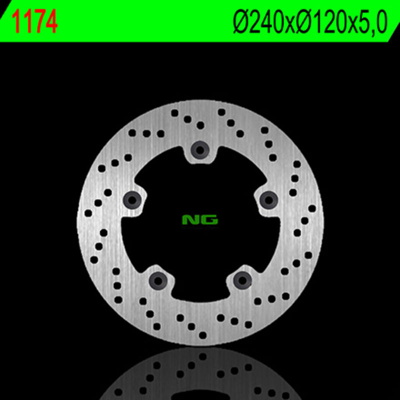 NG BRAKE DISC ROUND 1174