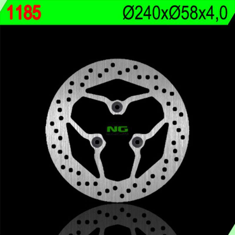 NG BRAKE DISC ROUND 1185