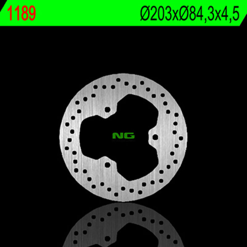 NG BRAKE DISC ROUND 1189