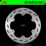 Ng brake disc round 1208