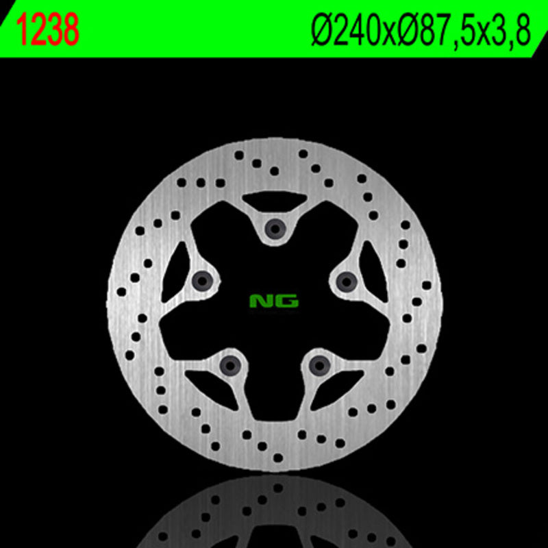 NG BRAKE DISC ROUND 1238