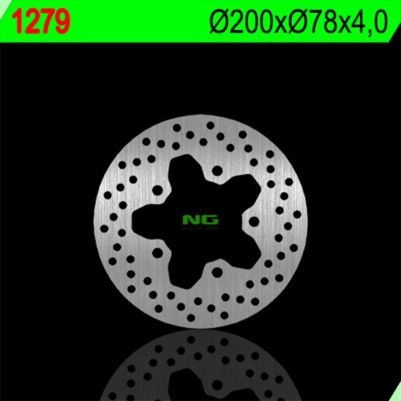 NG BRAKE DISC ROUND 1279