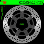 NG BRAKE DISC ROUND 1328