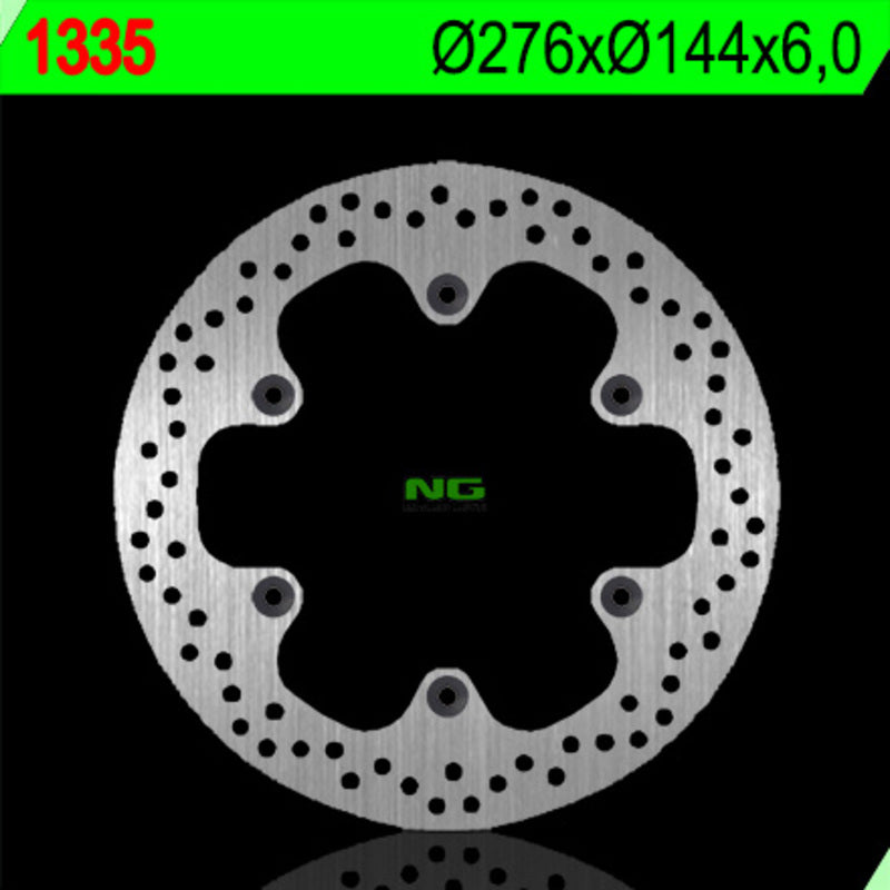 NG BRAKE DISC ROUND 1335