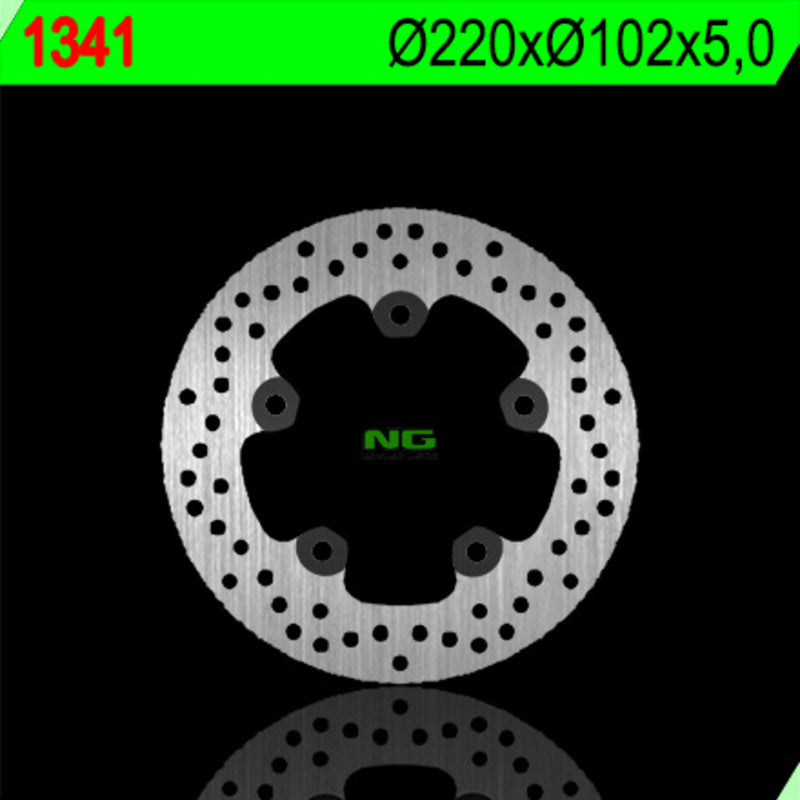 NG BRAKE DISC ROUND 1341