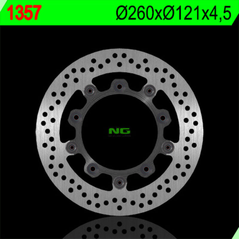 NG BRAKE DISC ROUND 1357