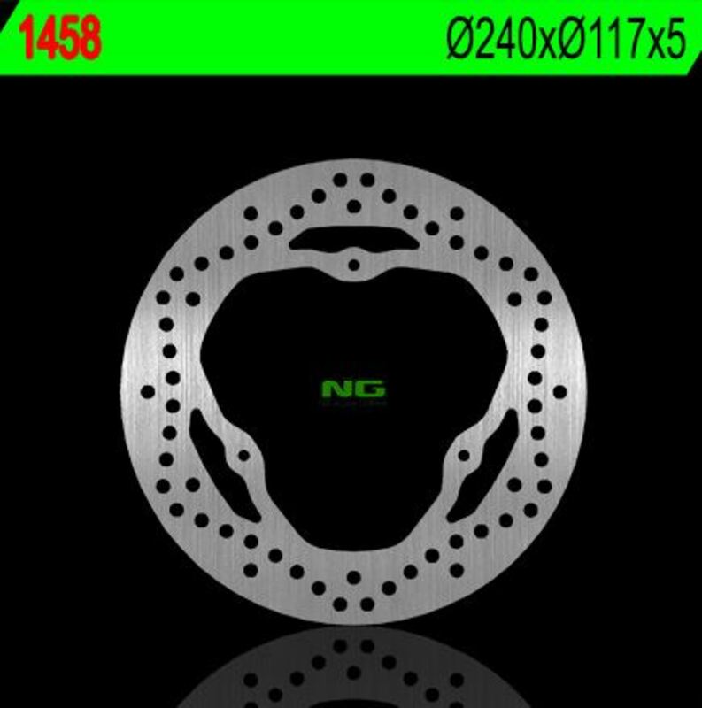 NG BRAKE DISC ROUND 1458