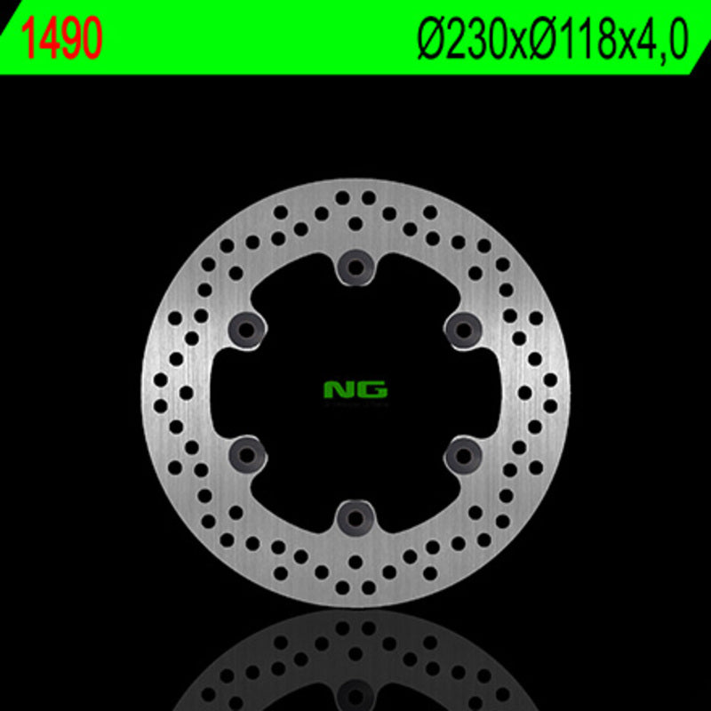 NG BRAKE DISC ROUND 1490