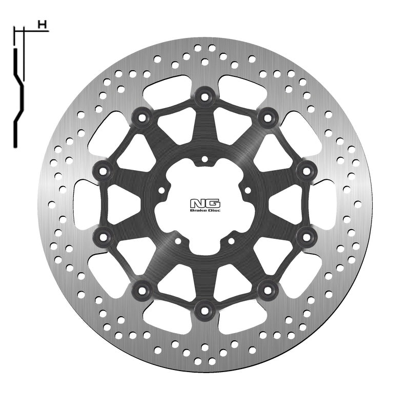 NG BRAKE DISC ROUND 1517