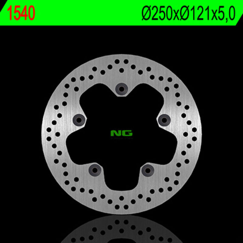 NG BRAKE DISC ROUND 1540