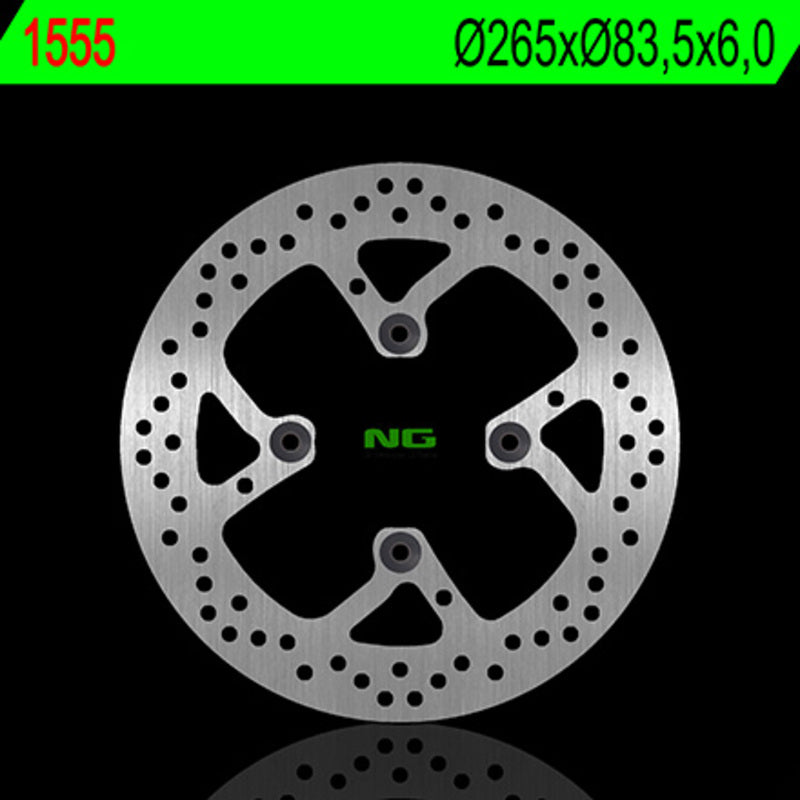 NG BRAKE DISC ROUND 1555