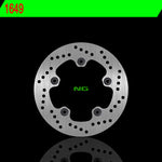 NG BRAKE DISC ROUND 1649