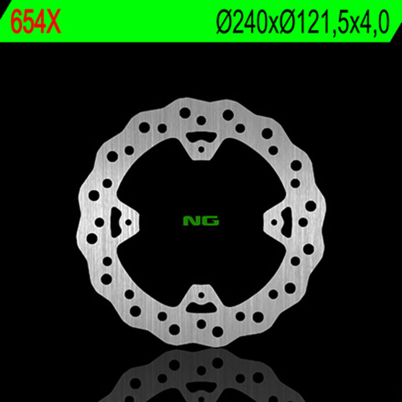 NG BRAKE DISC WAVE 654X