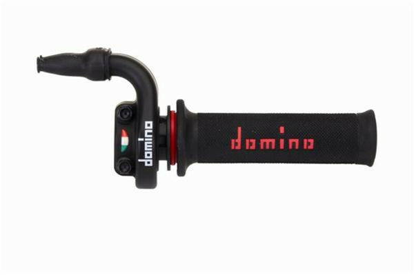 4T DOMINO BLACK/RED QUICK PULL ROAD HANDLE 3357.03-02