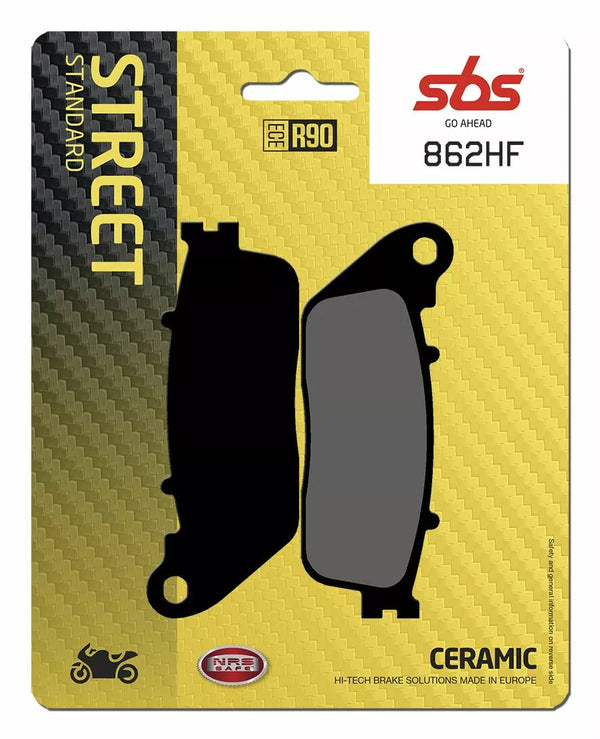 SBS BRAKE PAD CAR/CER 862HF