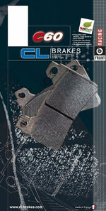 CL BRAKES Racing Sintered Metal Brake pads - 1177C60 1177C60