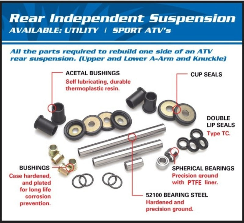 ALL BALLS Independent Rear Suspension Kit Polaris Sportsman 300/400 HO 4x4 50-1057