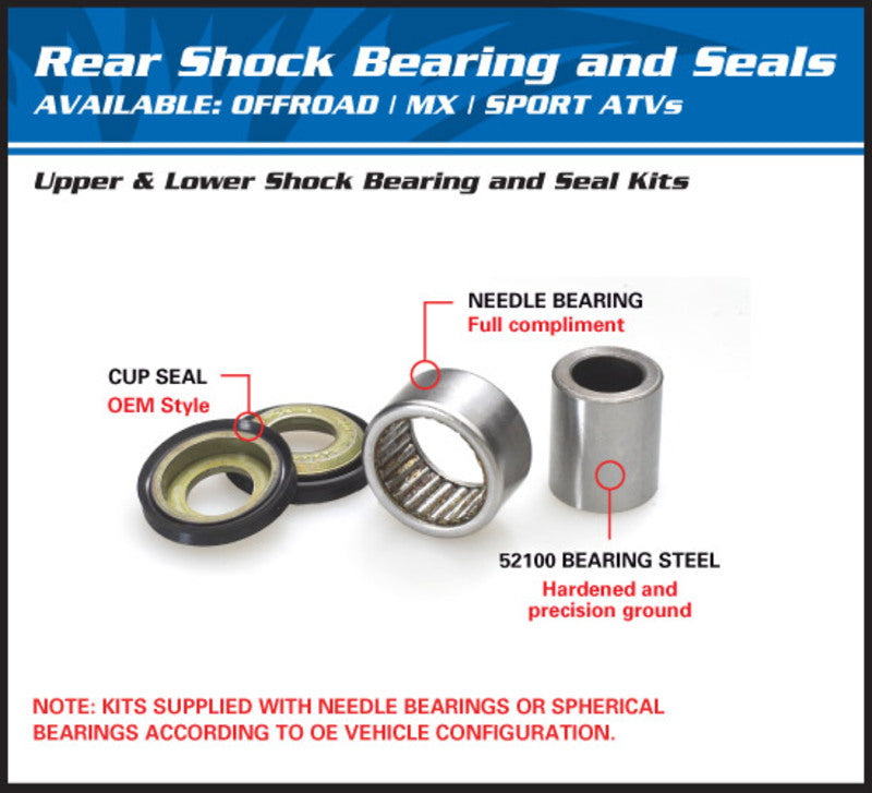 ALL BALLS Bottom Shock Absorber Bearing Kit TM 29-5061