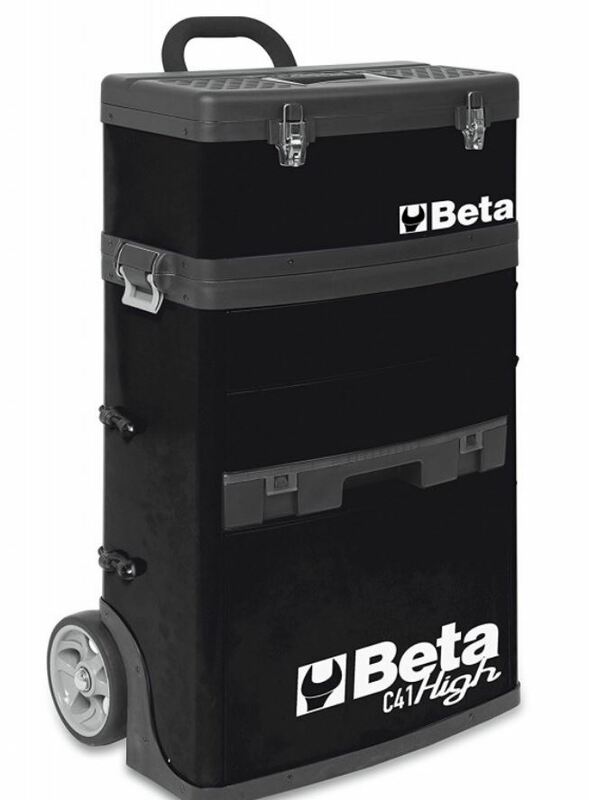Beta Two Module Tool Trolley RAL9005 Black 041000005