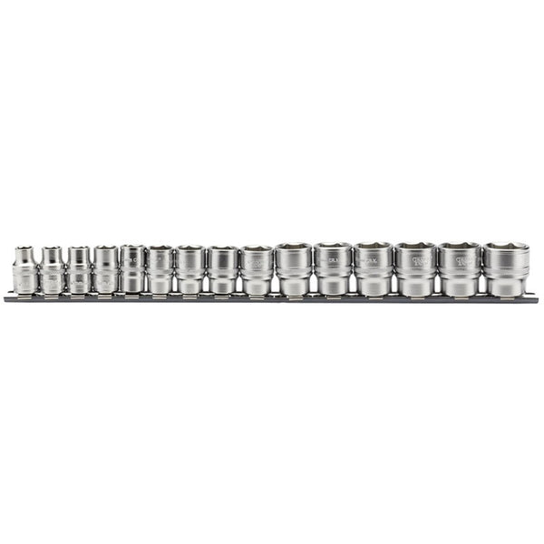 DRAPER 3/8'' Drive Sockets Set 8 to 22mm - 15 pieces 16492.0